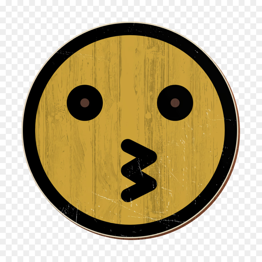 Smiley e la gente icona Bacio icona Emoji icona - 