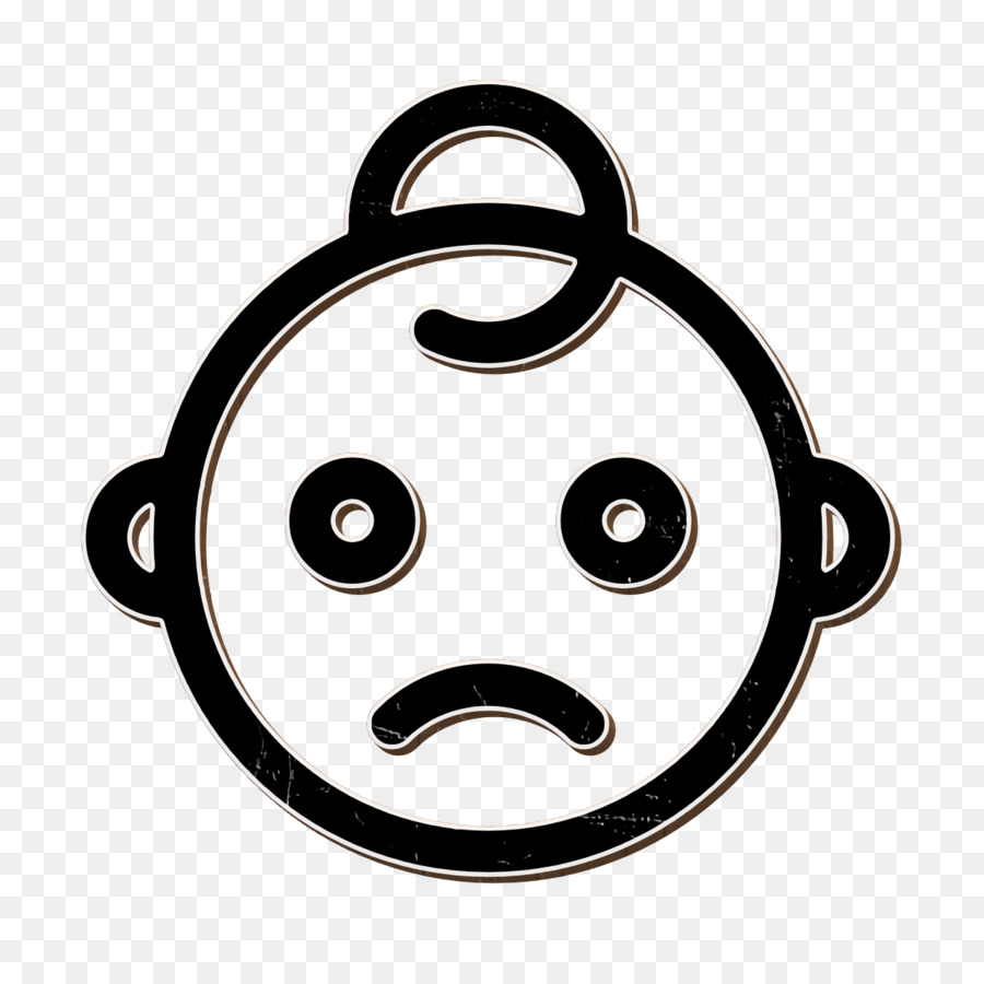 Sad icon Smiley and people icon
