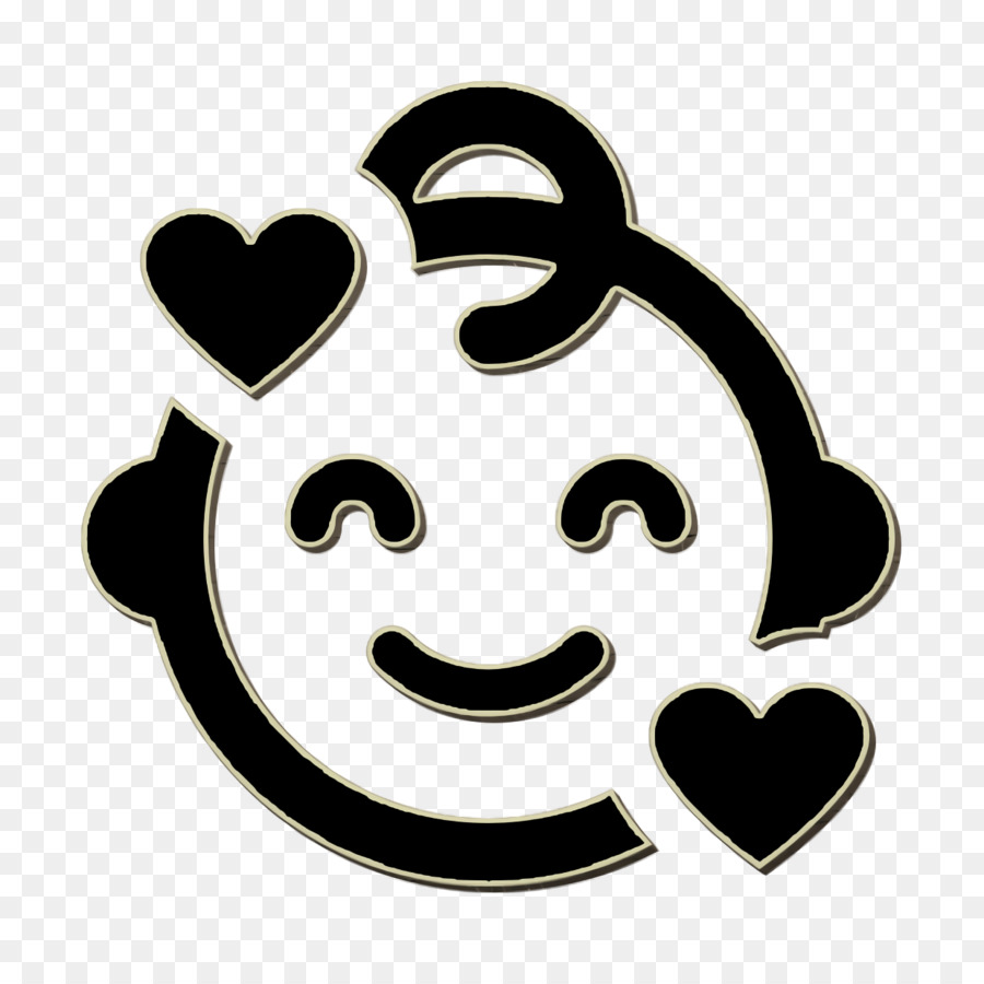 Icona di smiley e persone Icona del bambino Icona emoji - 