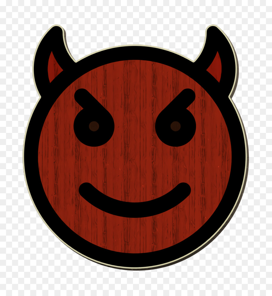 Lächeln, Smiley-Symbol, und Menschen, Symbol, Teufel-Symbol - 