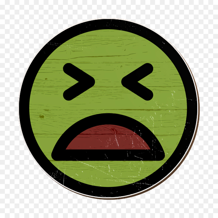 Emoji Symbol Traurige Smiley Symbol, und Menschen, Symbol - 