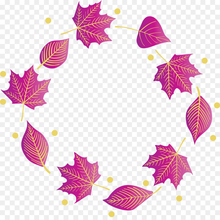 Herbst Frame Autumn Leaves Frame Rahmen Blätter - 