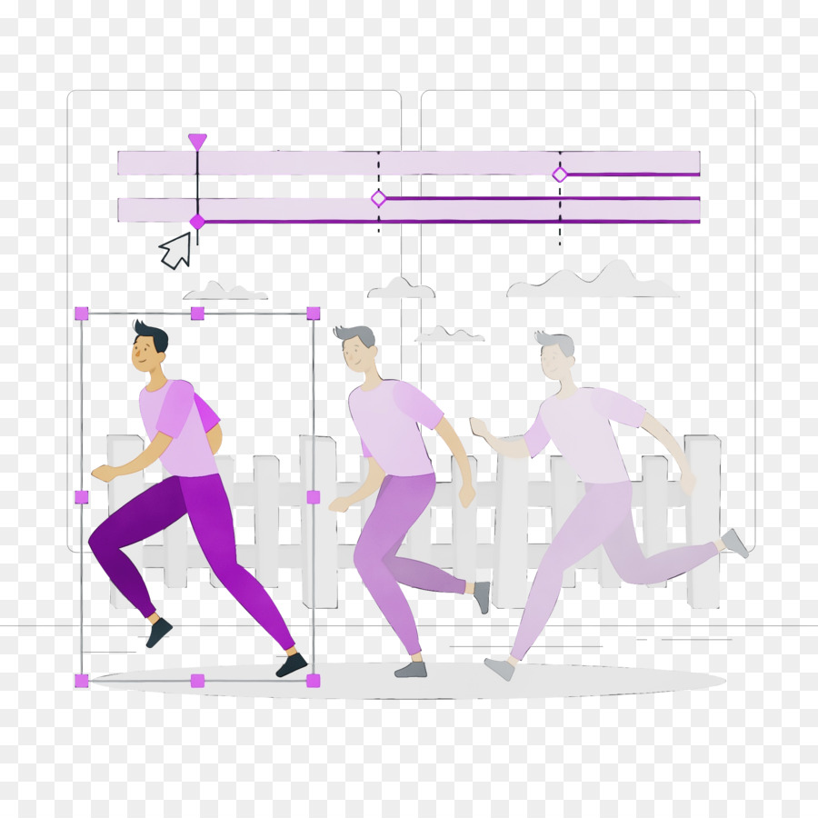 körperliche fitness-meter-purple Freizeit-line - 