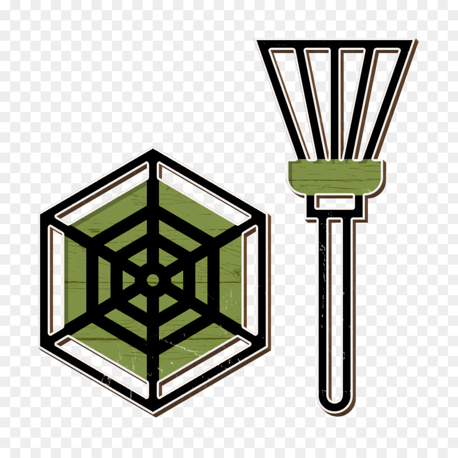 Cleaning icon Spiderweb icon