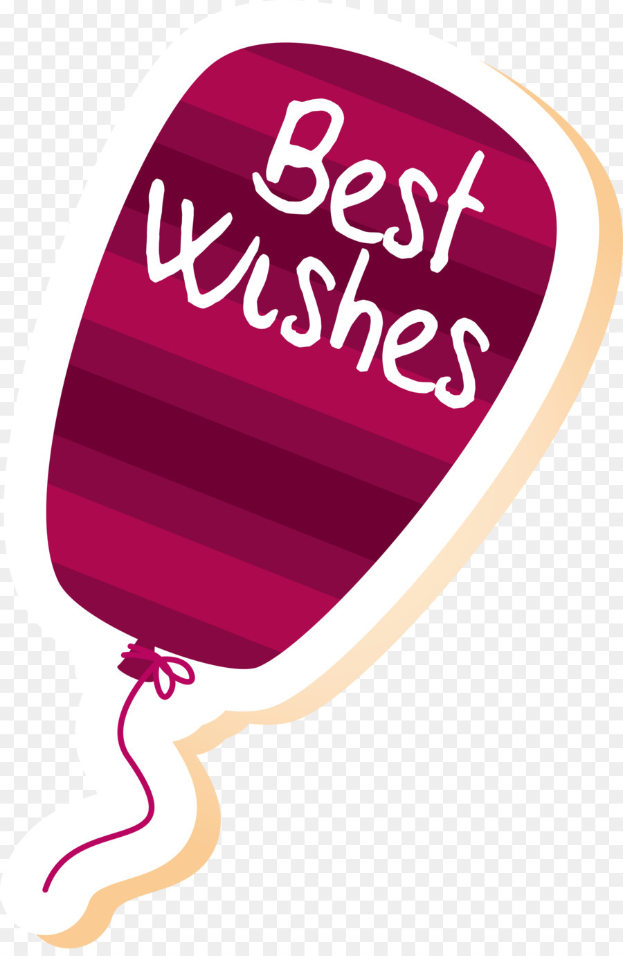Congratulation balloon best wishes
