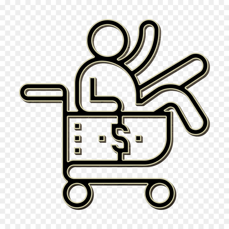 Konsumentensymbol Konsumentenverhaltenssymbol - 