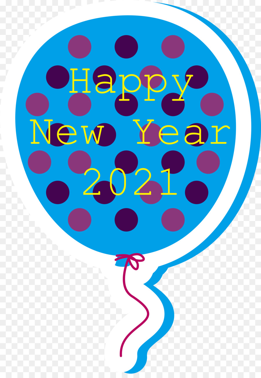 Balloon 2021 Happy New Year