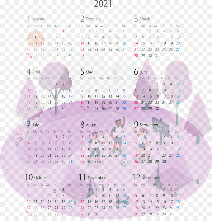 2021 yearly calendar Printable 2021 Yearly Calendar Template 2021 Calendar