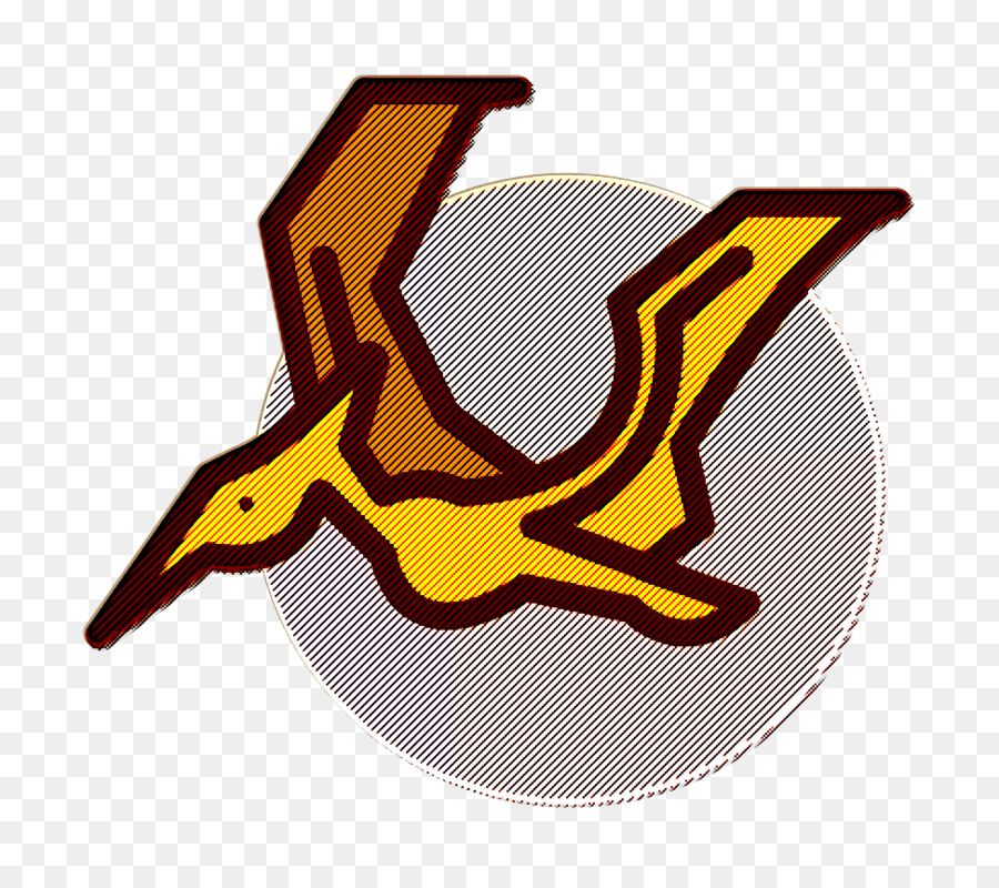Pterodaktylus-Symbol Dinosaurier-Symbol Dinosaurier-Symbol - 