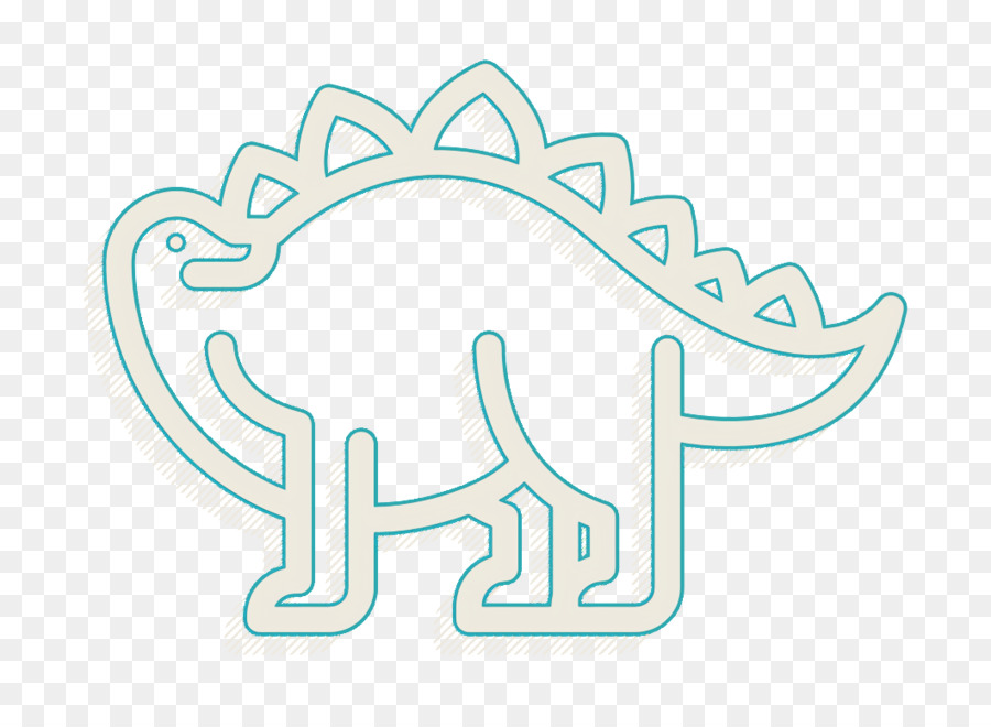 Stegosaurus-Symbol Dinosaurier-Symbol Dinosaurier-Symbol - 