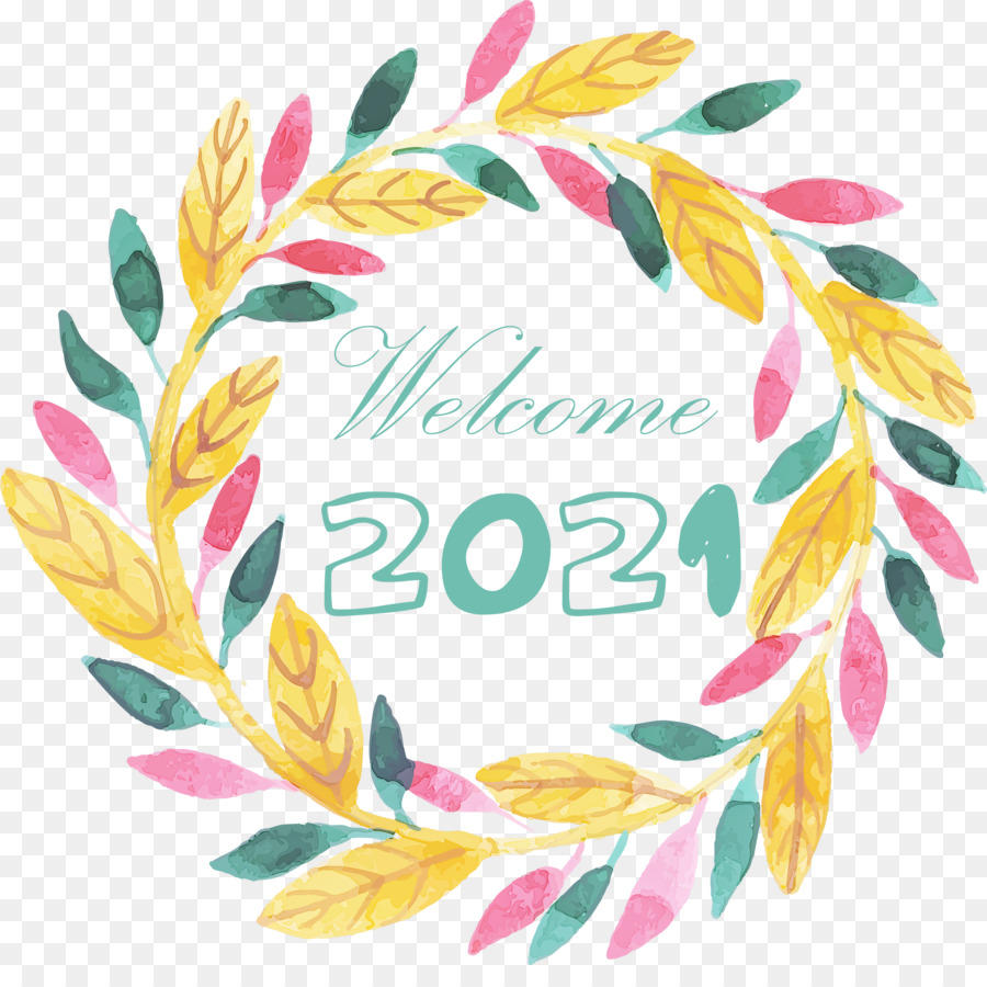 Frohes Neues Jahr 2021 Willkommen 2021 Hallo 2021 - 
