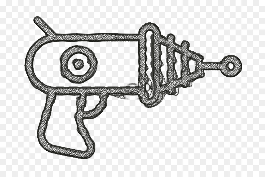 Icona della pistola Icona dello spazio Icona del blaster - 