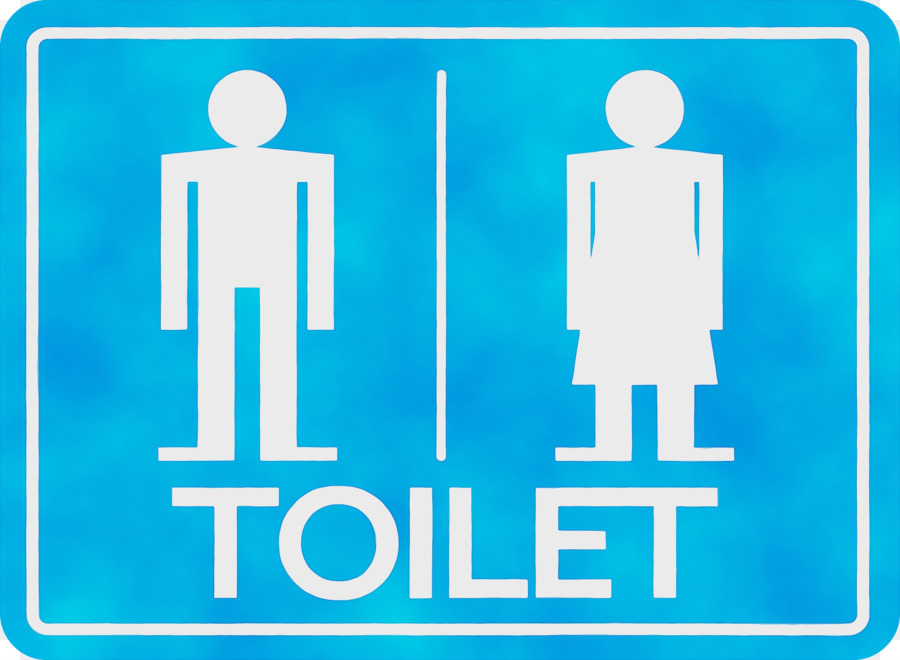 simbolo di genere WC WC pubblico icona simbolo - 