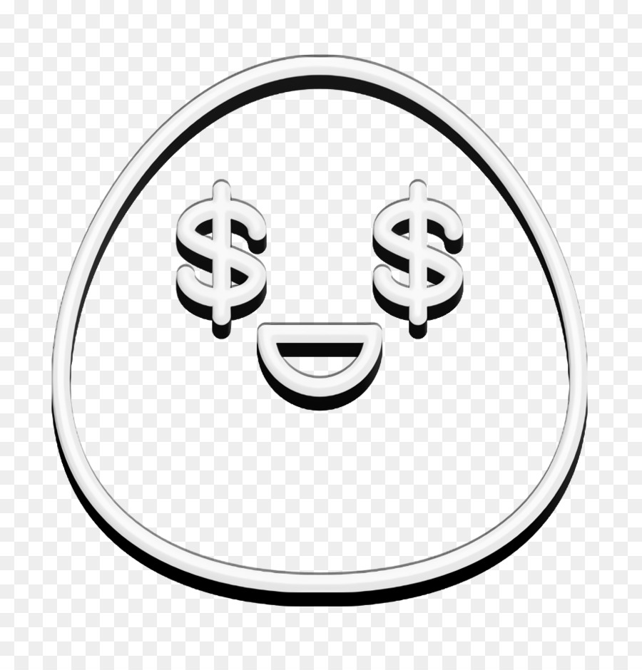 Icona Emoji Icona di avidità - 