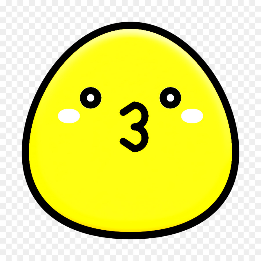 Emoji-Symbol Kuss-Symbol - 