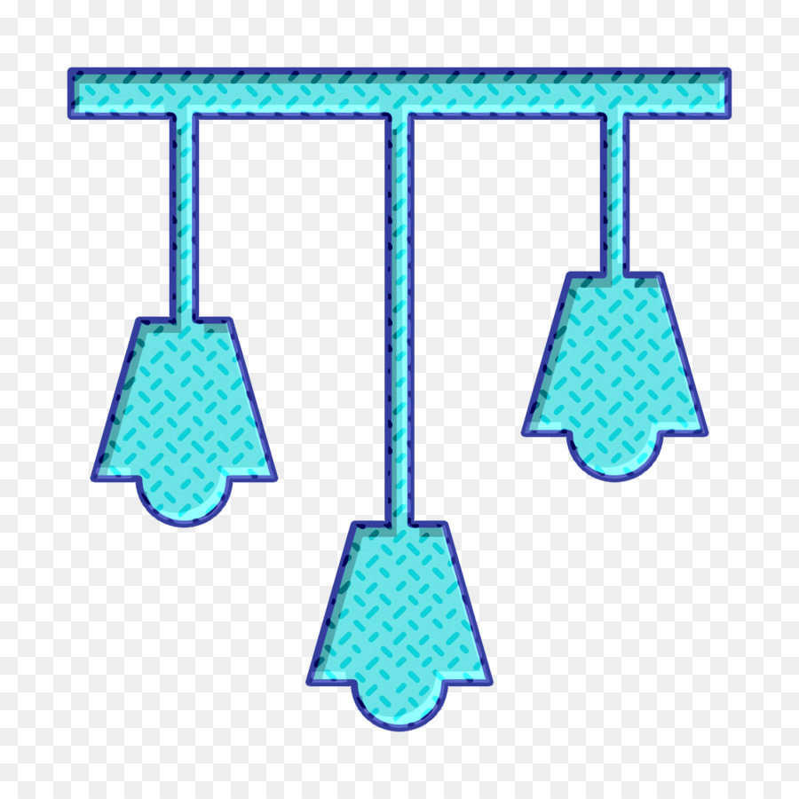 Chandelier icon Furniture and household icon Household appliances icon
