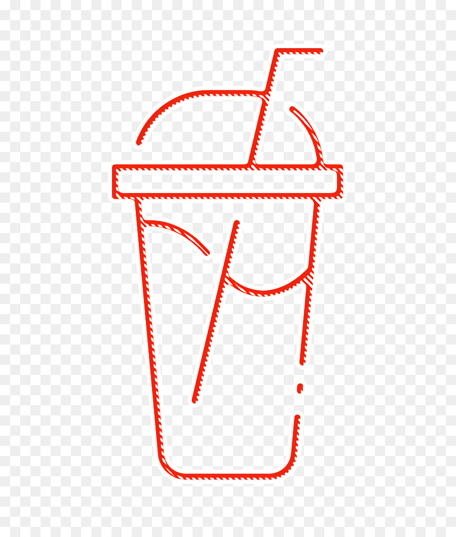 Fast-Food-Symbol Milchshake-Symbol Lebensmittel- und Restaurant-Symbol - 