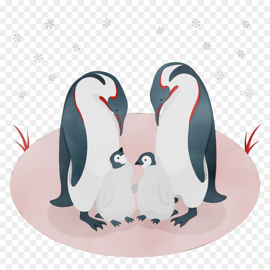 Pinguine Cartoon Vögel flugunfähigen Vogel - 