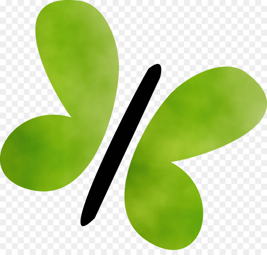Blattgrün Meter Schriftart Symbol - 