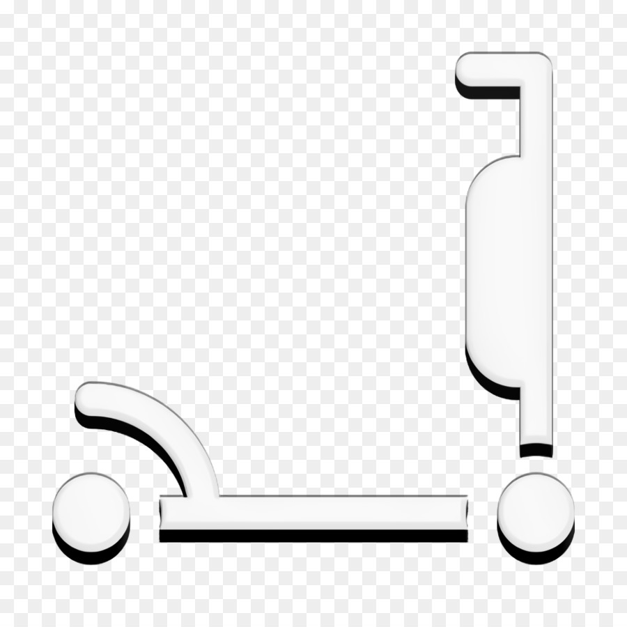 Scooter Symbol Fahrzeug  und Transportsymbol - 