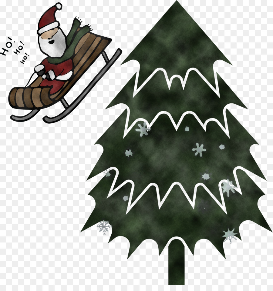 Christmas Tree Santa
