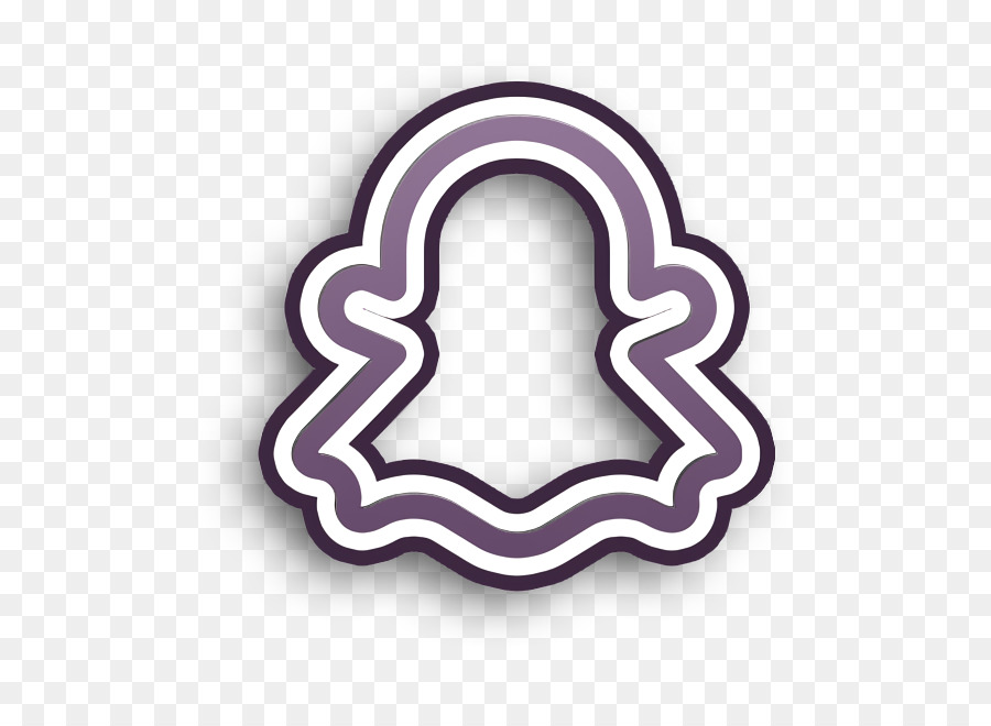 Icona di Snapchat Icona di rete sociale - 