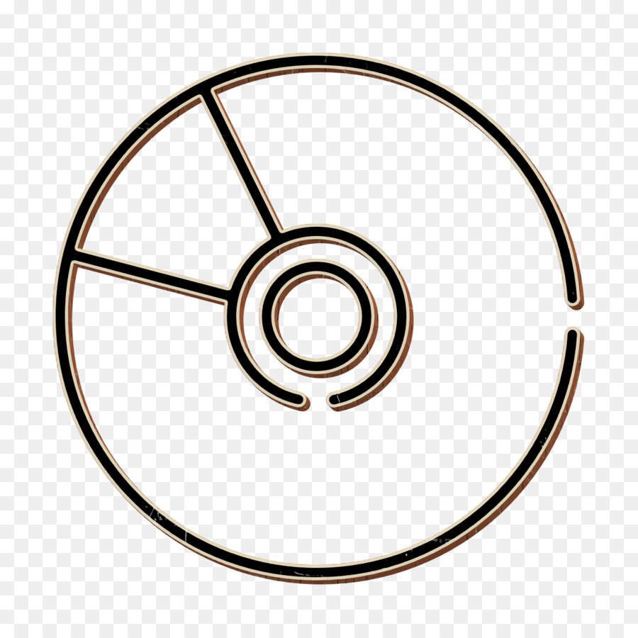 CD-Symbol Medientechnologie-Symbol - 
