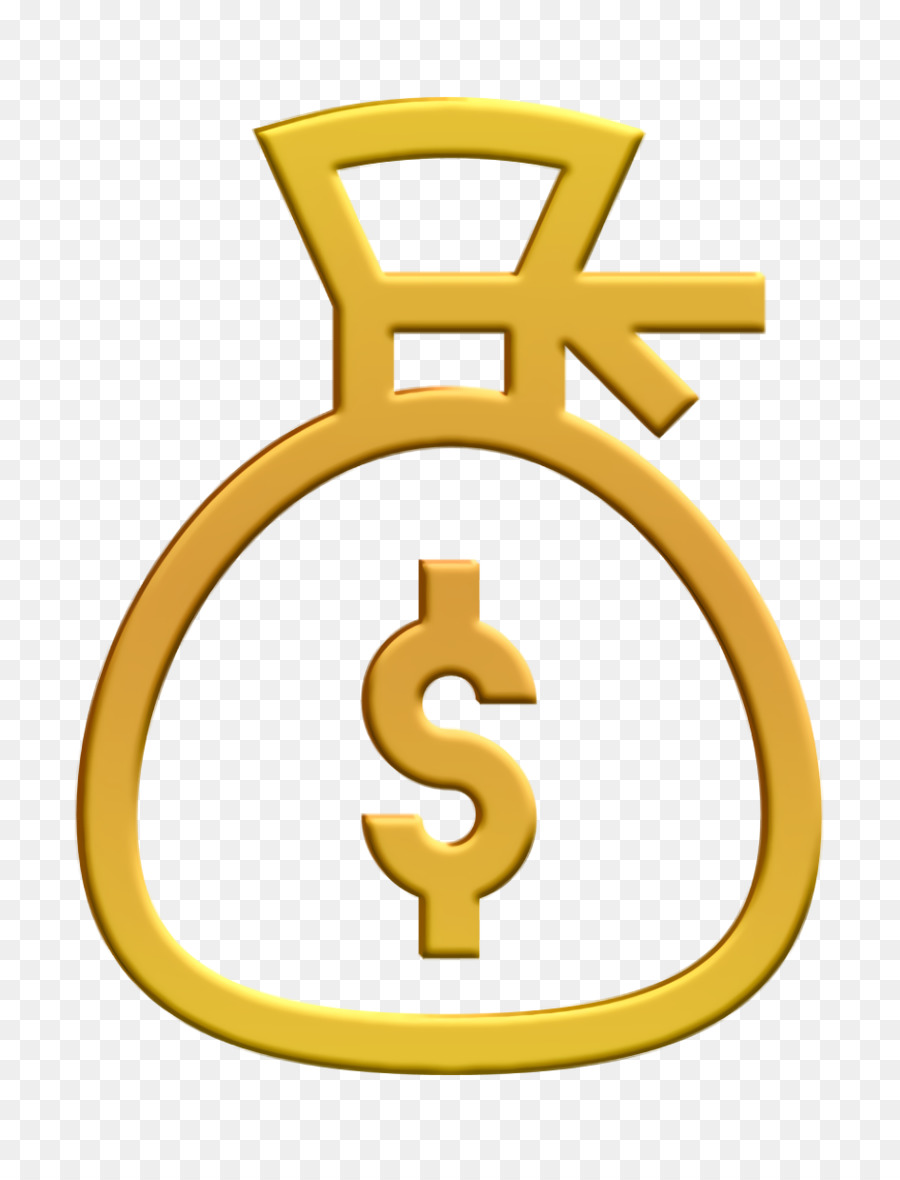 Employment icon Profit icon Money bag icon