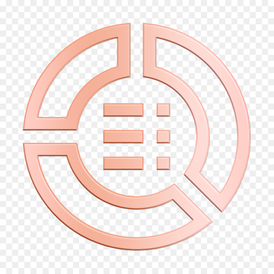 Kreisdiagramm Symbol Finanzen Symbol Beschäftigungssymbol - 