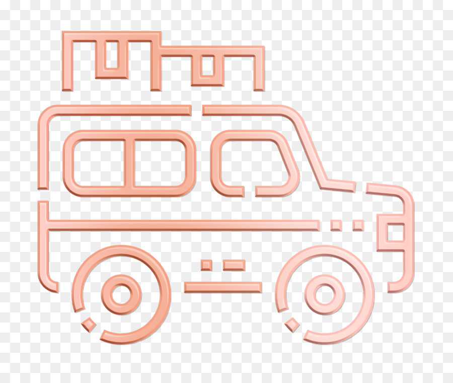 Icona di suv Icona di trasporto di veicoli Icona di jeep - 