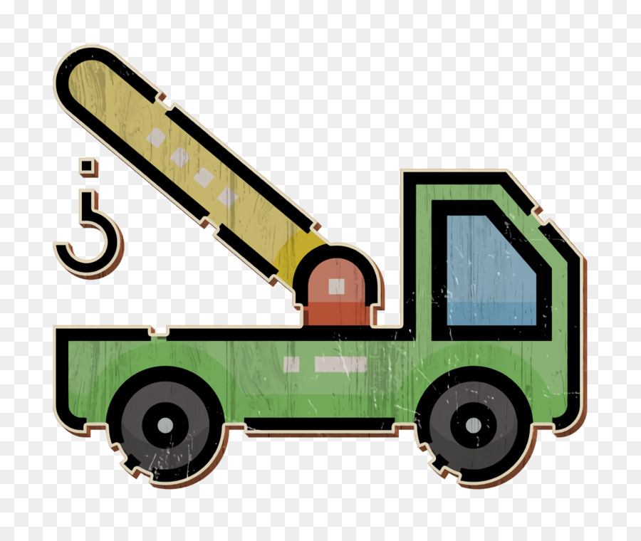 Fahrzeug Transport Symbol Kran LKW Symbol Kran Symbol - 