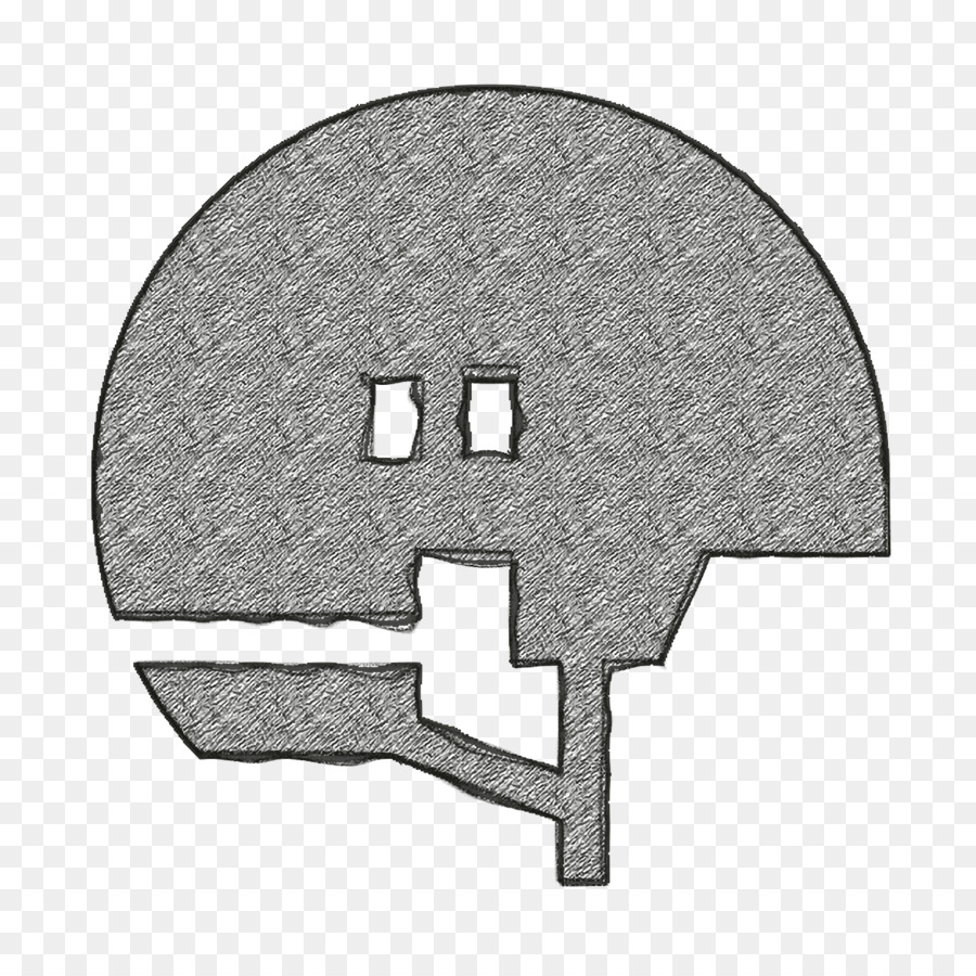 Extremsport-Symbol Helm-Symbol Rugby-Helm-Symbol - 
