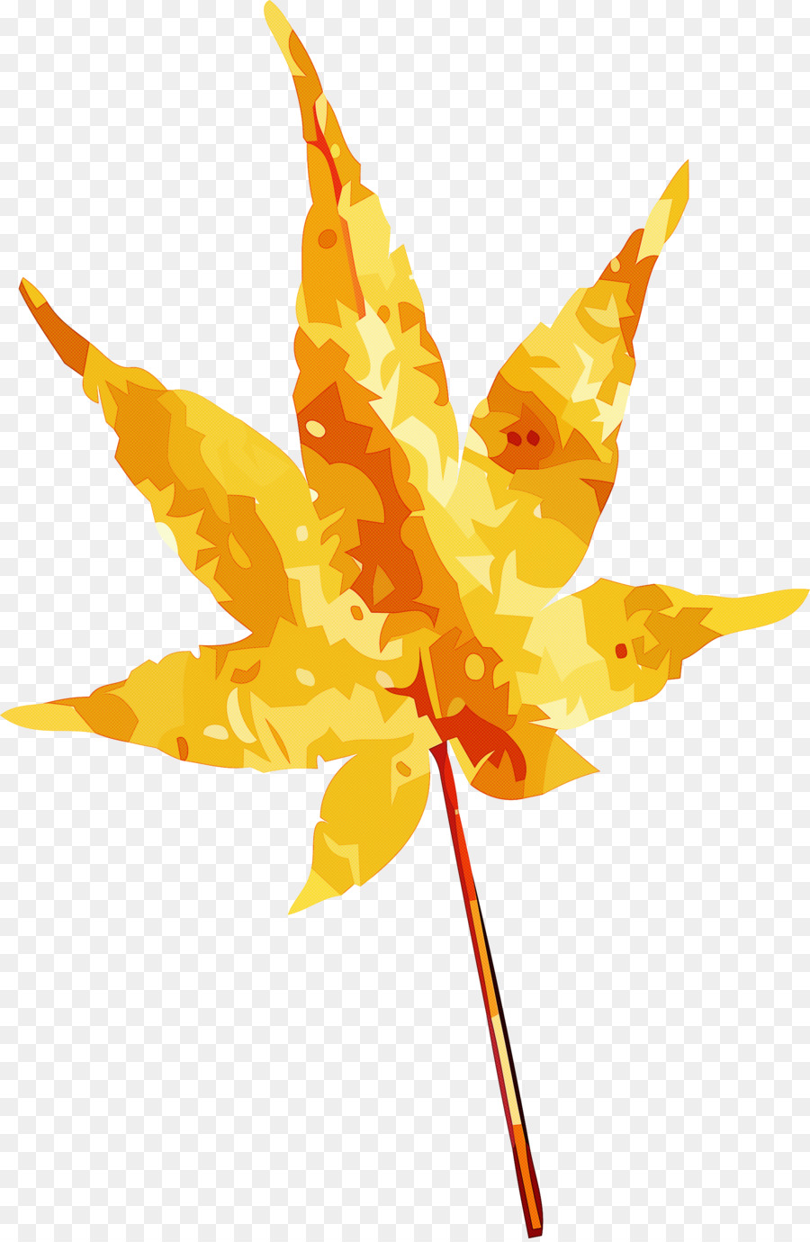 thân cây hoa lá cánh hoa màu vàng - 