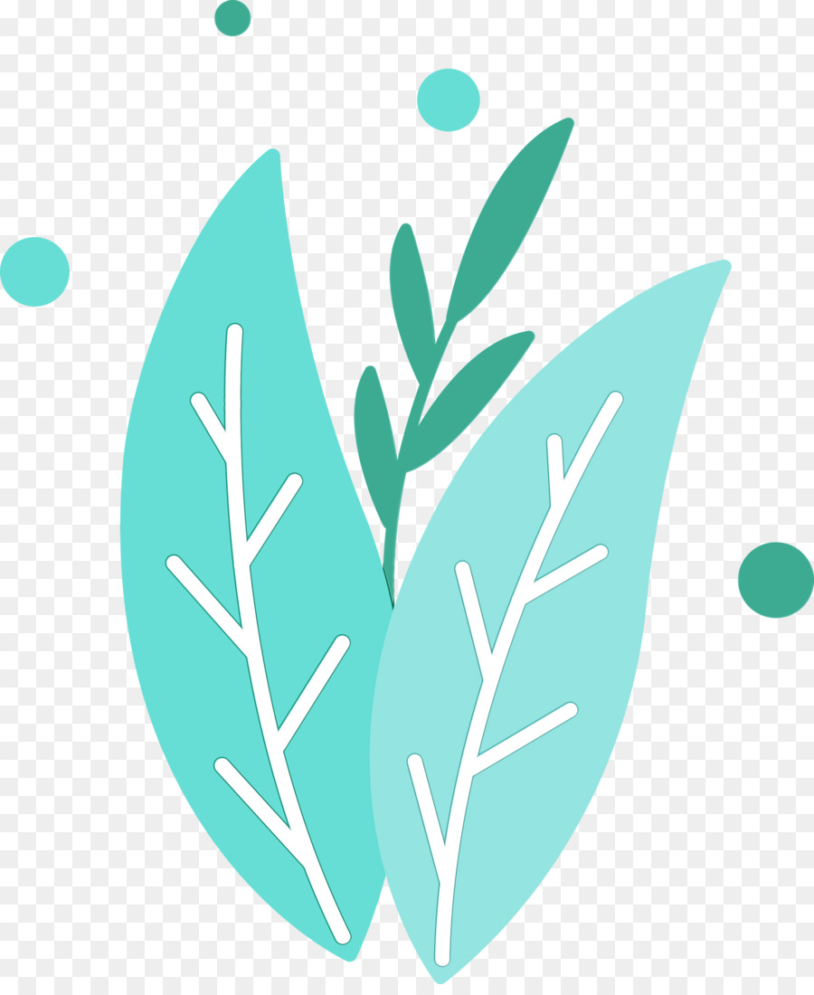 logo leaf green tree line