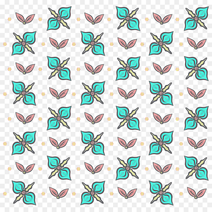 Symmetrie-Muster des Blattblütenbestäubers - 