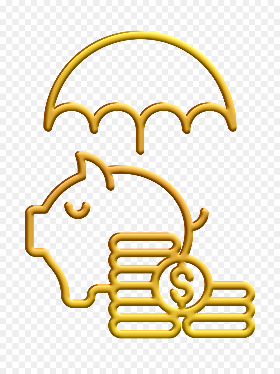 Spar Symbol Versicherungssymbol Geschäfts  und Finanzsymbol - 