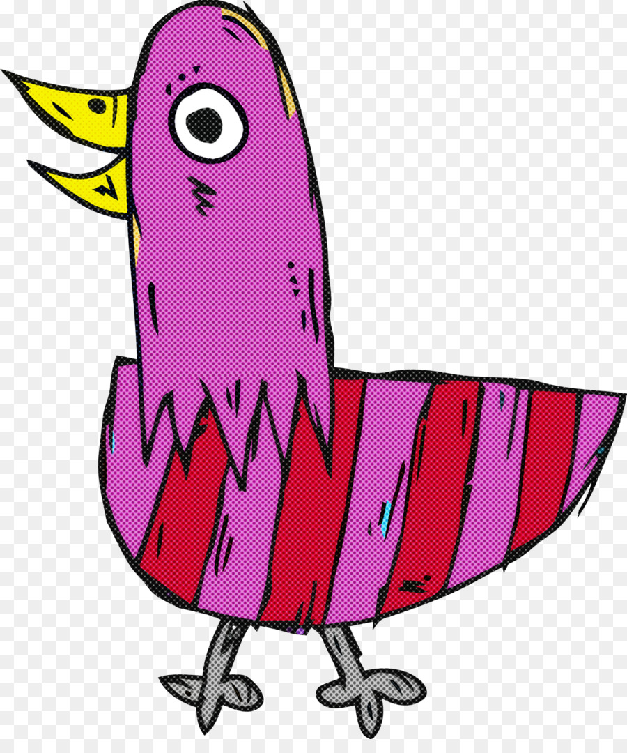 Landgeflügel Huhn Cartoon Schnabel Tier Figur - 