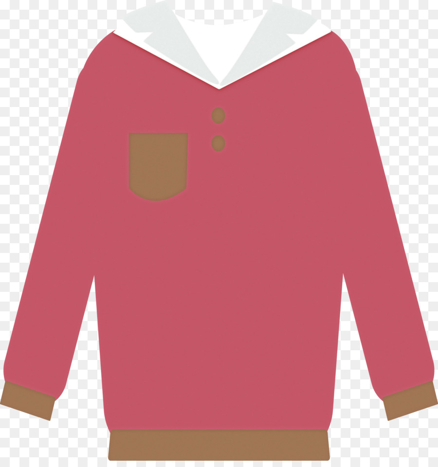t-shirt sleeve collar red sweater