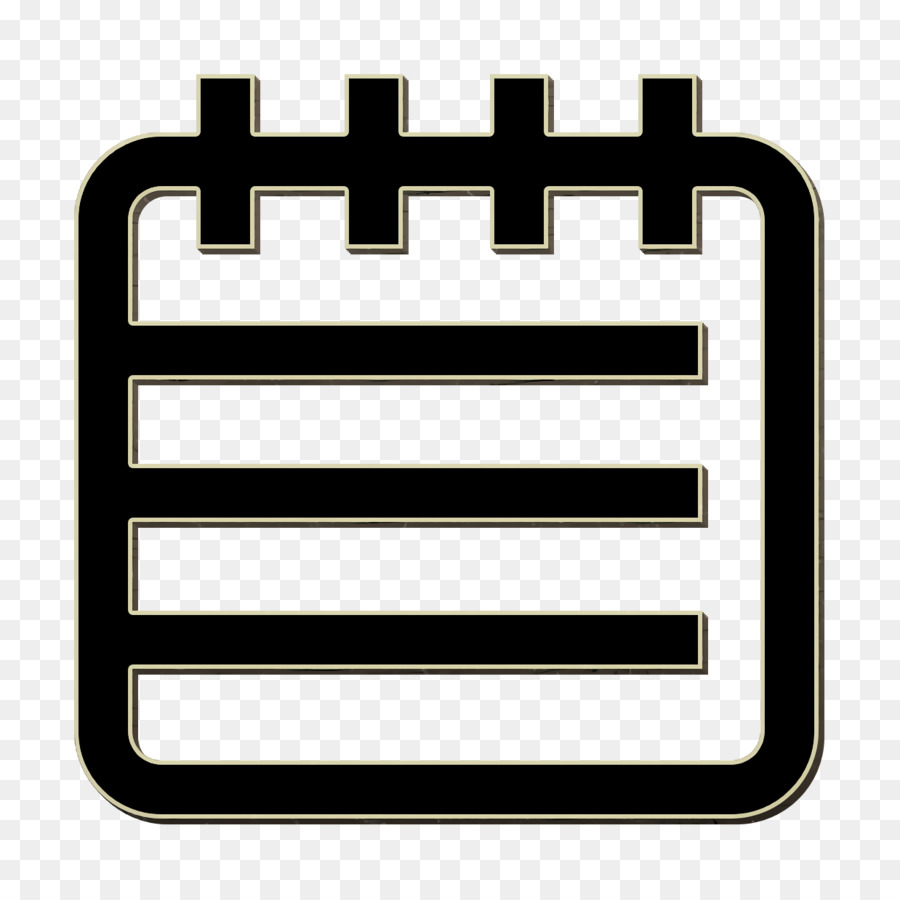 UI-UX Interface icon Notepad icon