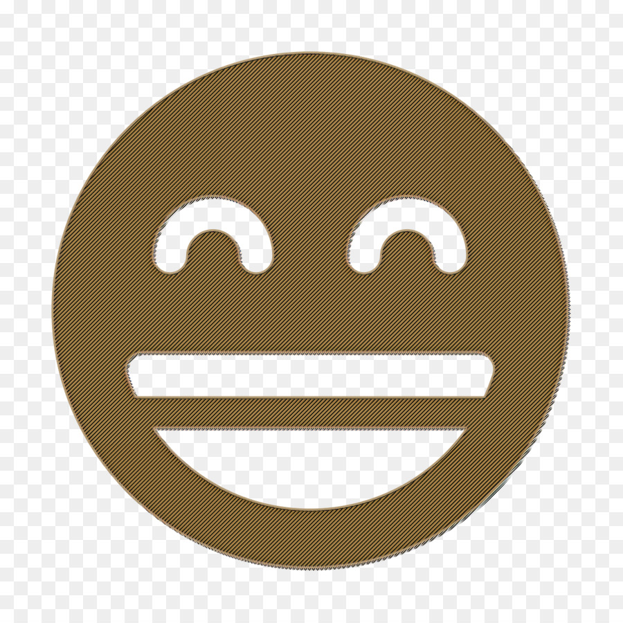 Emoji Symbol Grinsenden Smiley Symbol, und Menschen, Symbol - 