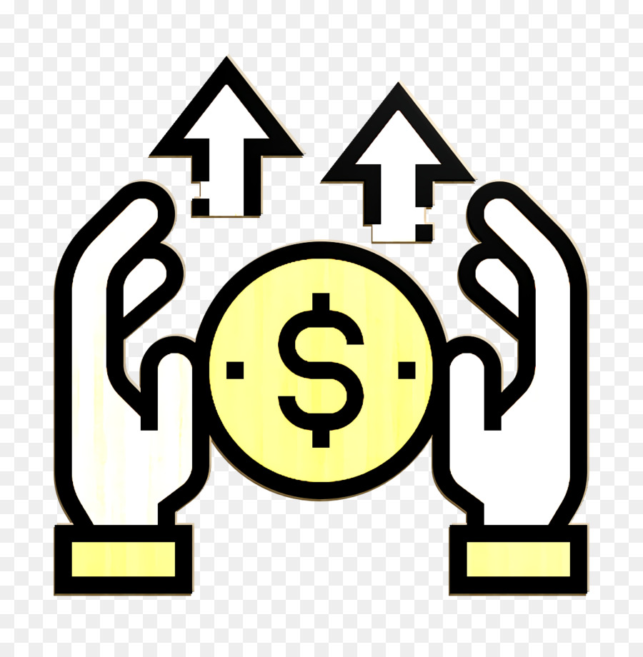 Der persönliche Reichtum Symbol Finanz Technologie, Symbol, Geld zu sparen Symbol - 
