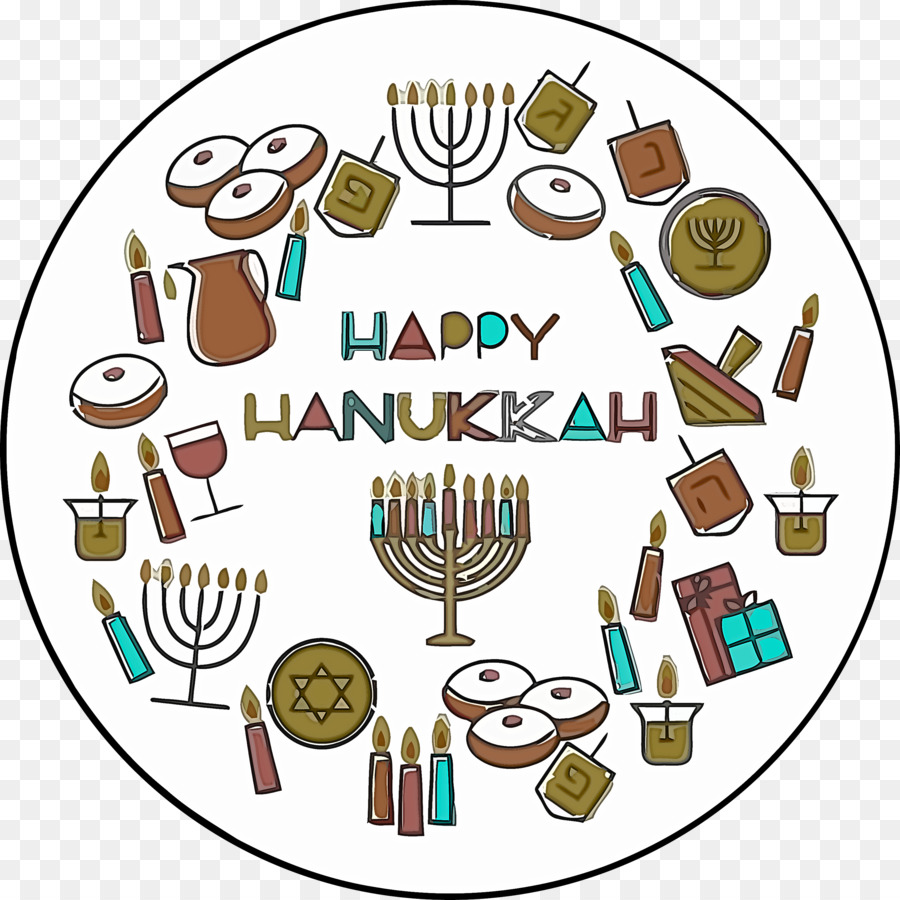 Hanukkah Happy Hanukkah Jewish festival - 