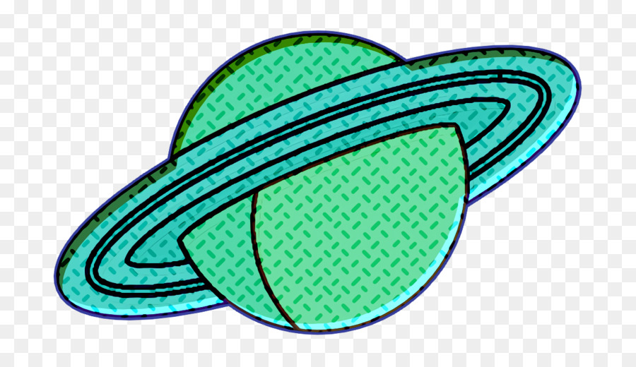 Icona di Saturno Icona di elementi dello spazio - 