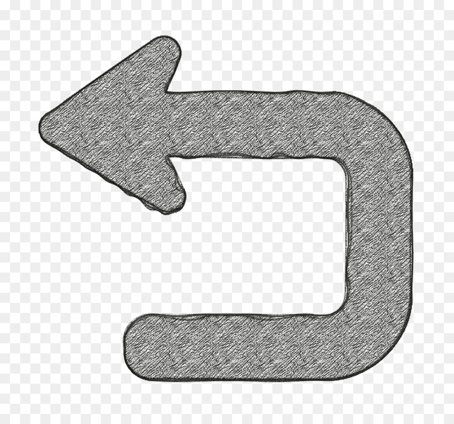 Pfeilsymbol Rückkehrsymbol Basicons-Symbol - 