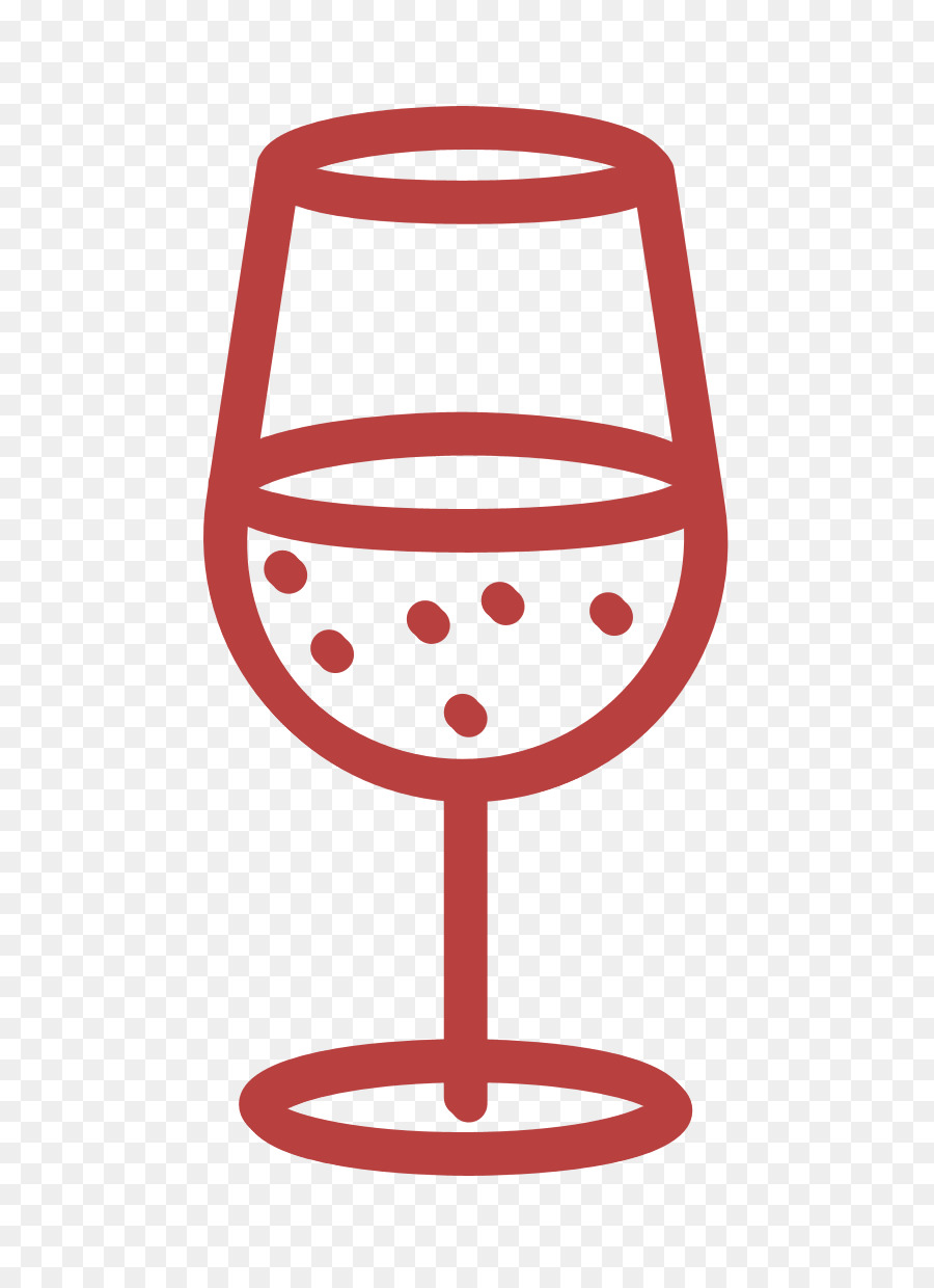Icona di vino Icona di vetro Icona di gastronomia - 