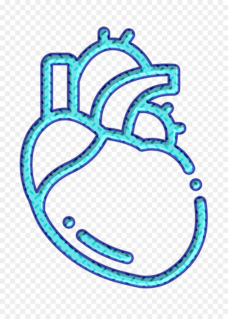 Herzsymbol Herz-Kreislauf-Symbol Biologie-Symbol - 