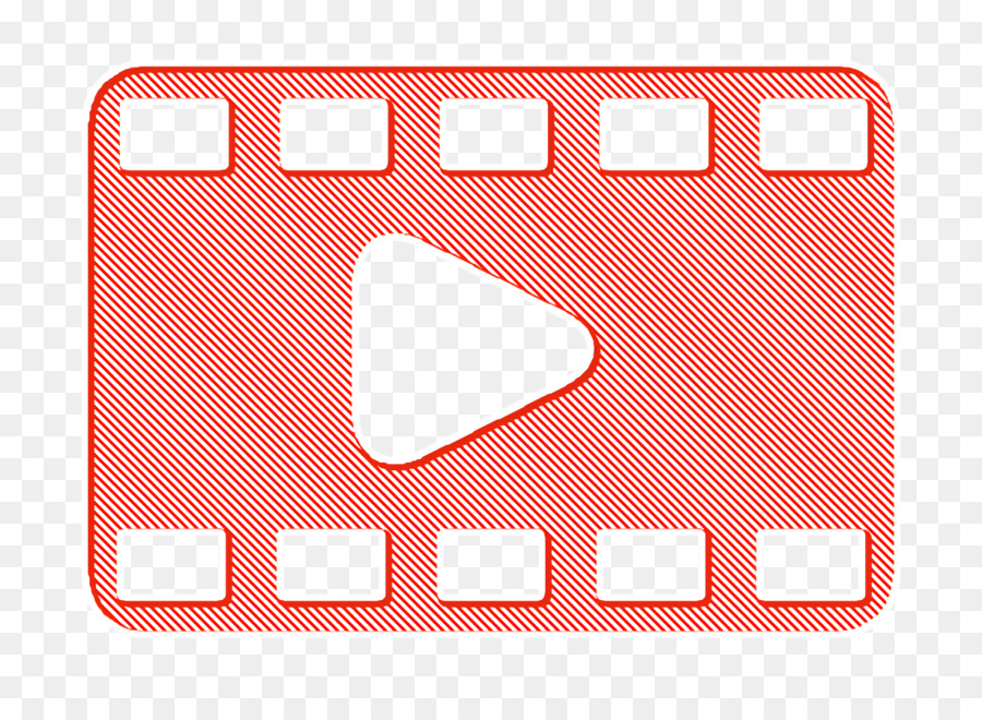 Video-Symbol Multimedia-Symbol Filmstreifen-Symbol - 