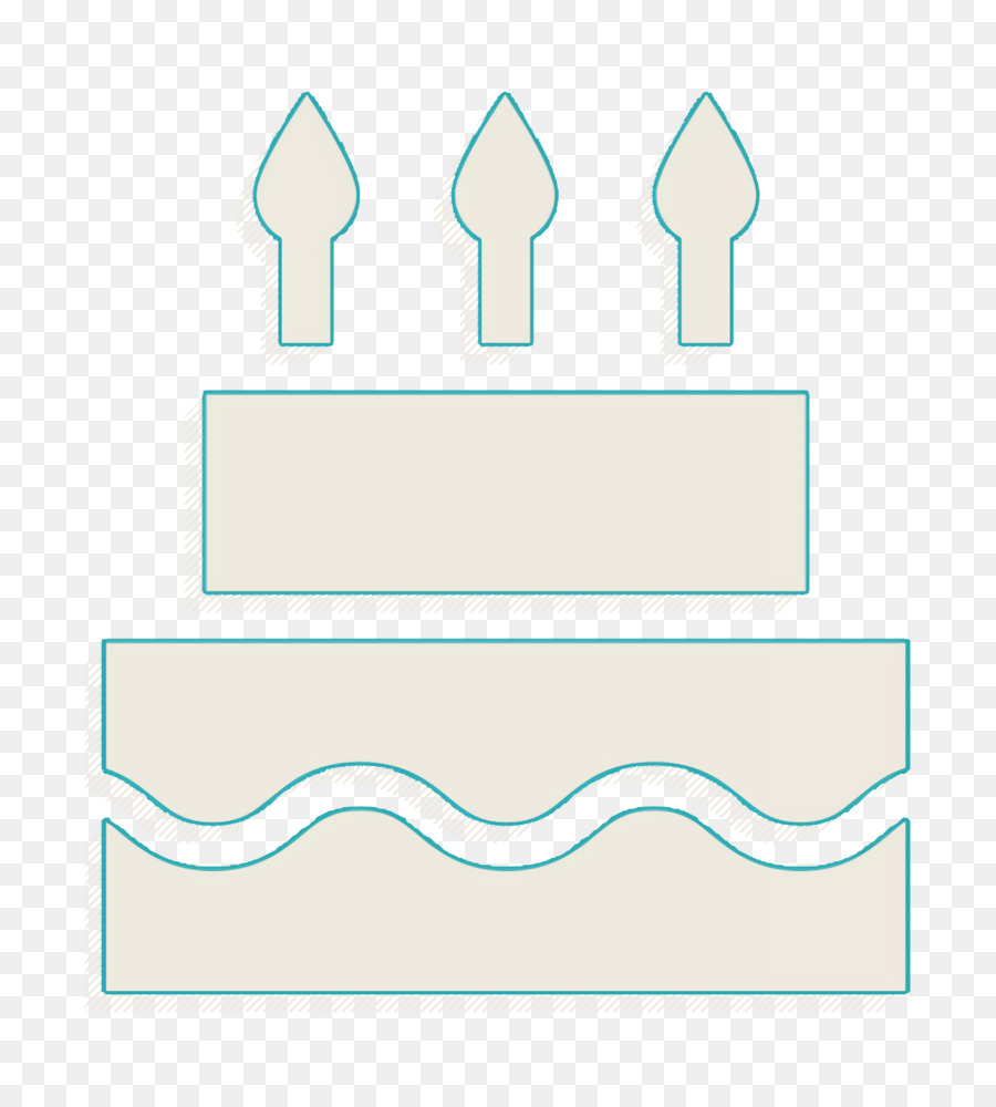 Birthday Party Element icon food icon Birthday cake icon