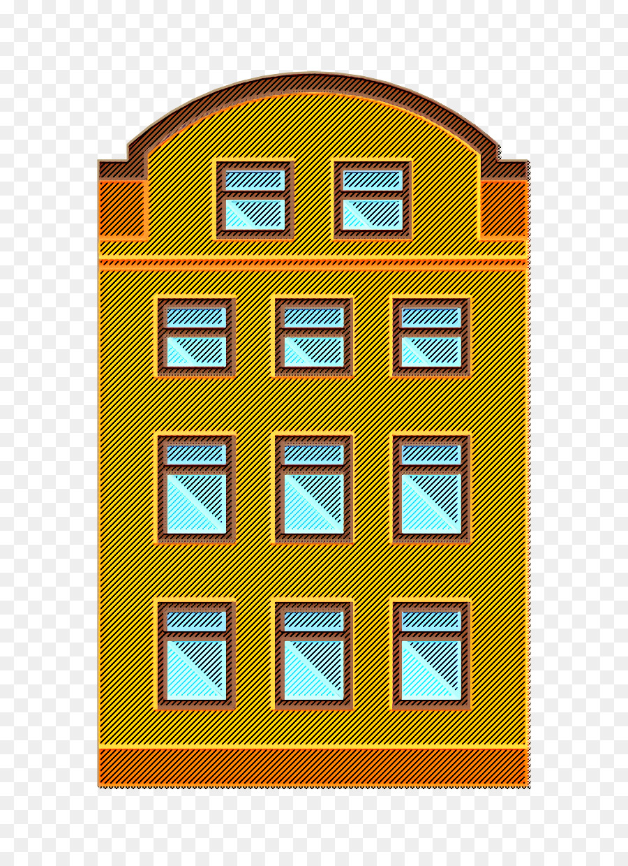 Eigenschaftssymbol Stadtelementsymbol Wohnungssymbol - 