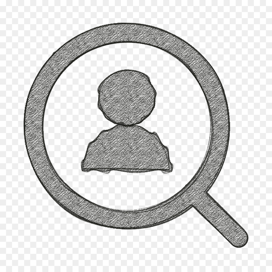 Suchsymbol Symbol für Personalwesen Business Compilation-Symbol - 